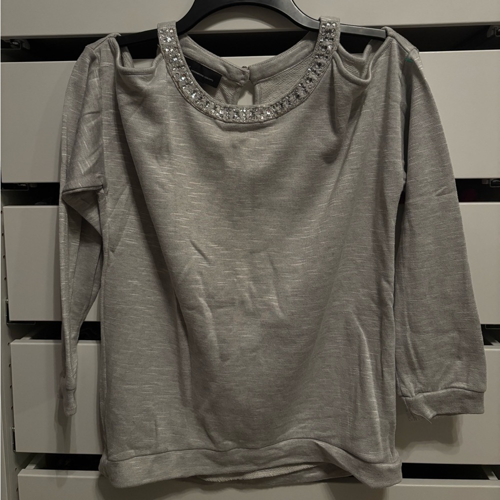 Cold Shoulder Sweater